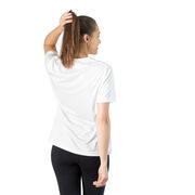 Women's Short Sleeve Tech Tee - Run Club Lone Wolf