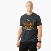 Running Short Sleeve T-Shirt - Run Now Gobble Later®
