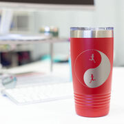 Running 20oz. Double Insulated Tumbler - Runner Girl Yin Yang