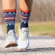 Socrates&reg; Mid-Calf Performance Socks - Strong & Courageous