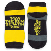 Socrates&reg; Woven Performance Sock - May the Run be with You