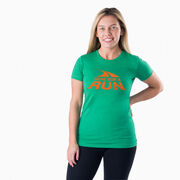 Women's Everyday Tee Gone For a Run&reg; Logo (Orange)