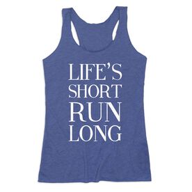 Women's Everyday Tank Top - Life's Short Run Long (Text)
