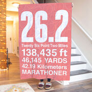 Running Premium Blanket - 26.2 Math Miles