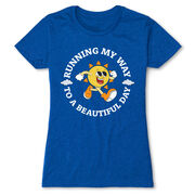 Women's Everyday Runners Tee - Running My Way to a Beautiful Day