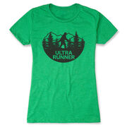 Women's Everyday Runners Tee - Ultra Runner Bigfoot