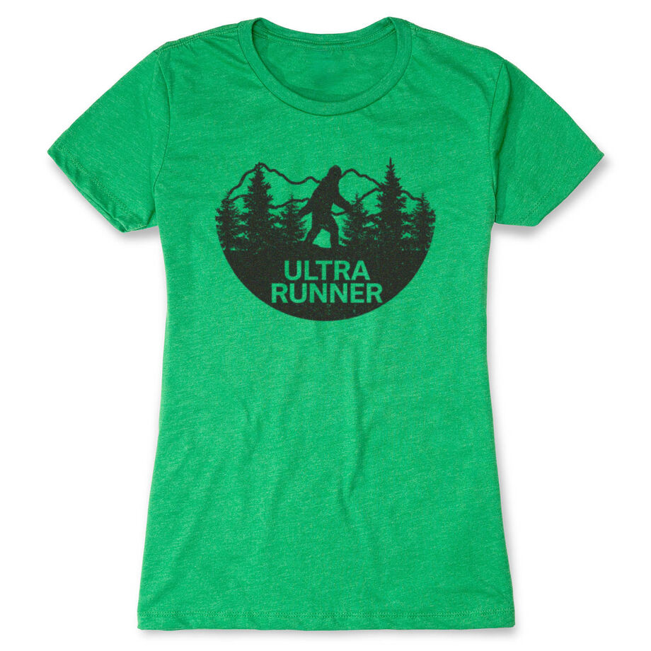 Women's Everyday Runners Tee - Ultra Runner Bigfoot