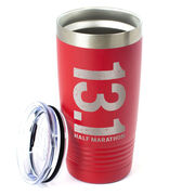 Running 20 oz. Double Insulated Tumbler - 13.1 Vertical