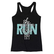 Women's Everyday Tank Top - She Believed She Could So She Did 13.1