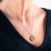 Sterling Silver & Gold Sole Sister Necklace