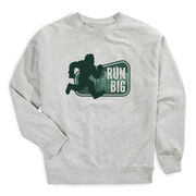 Running Raglan Crew Neck Sweatshirt - Run Big