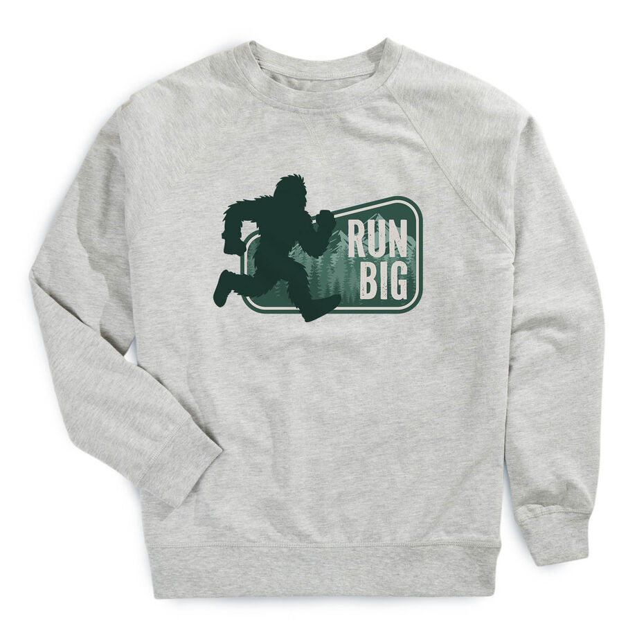 Running Raglan Crew Neck Sweatshirt - Run Big