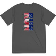 Men's Running Short Sleeve Tech Tee - Patriotic Run