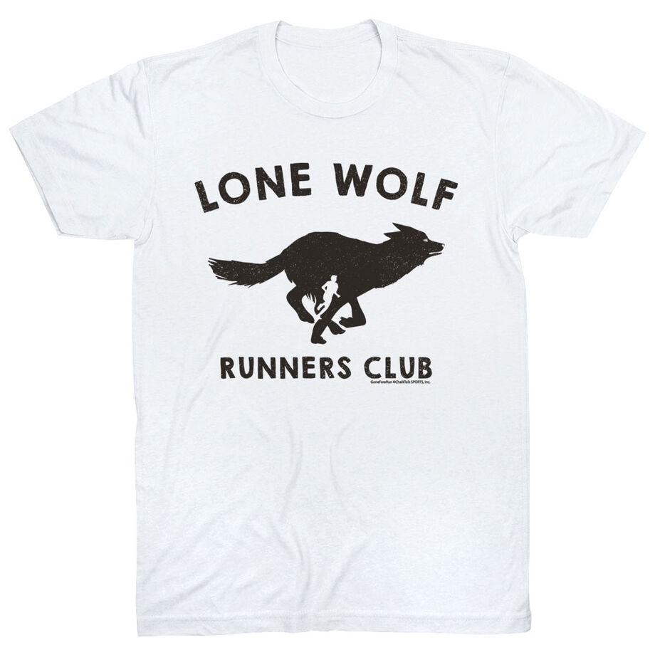 Running Short Sleeve T-Shirt - Run Club Lone Wolf