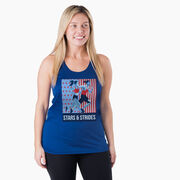 Women's Racerback Performance Tank Top - Stars and Strides