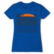 Running Women's Everyday Tee - Chasing Sunsets