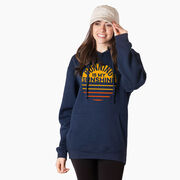 Statement Fleece Hoodie -  Running is My Sunshine