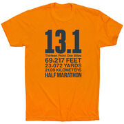 Running Short Sleeve T-Shirt - 13.1 Math Miles