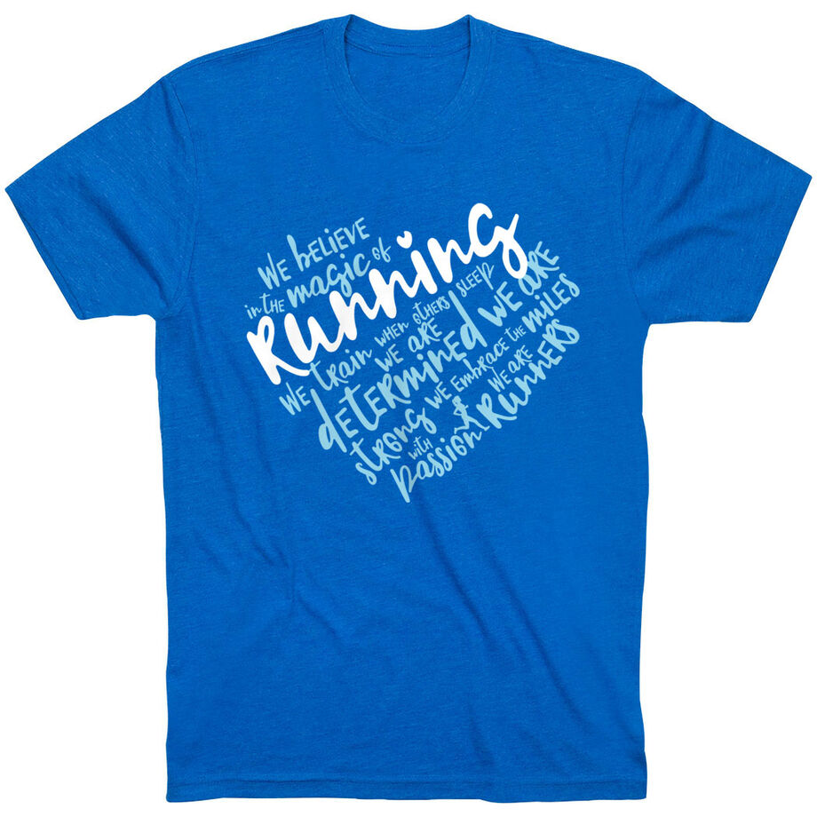 Running Short Sleeve Tee - Live Love Run Heart