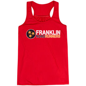 Flowy Racerback Tank Top - Franklin Road Runners (Stacked)