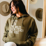 Statement Fleece Hoodie -  Then I Teach The Kids