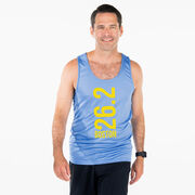 Men's Running Performance Tank Top - Boston 26.2 Vertical