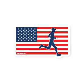 Running Sticker - American Runner