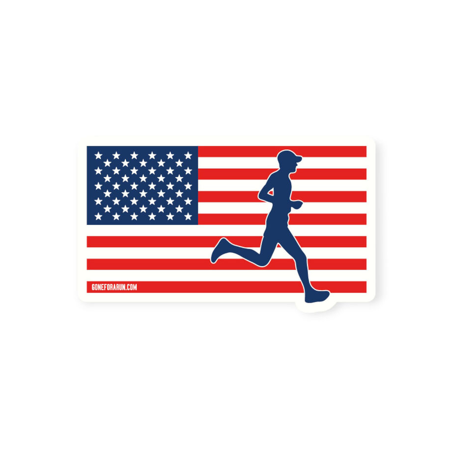 Running Sticker - American Runner