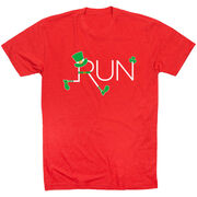 Running Short Sleeve T-Shirt - Let's Run Lucky