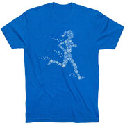 Running Short Sleeve T-Shirt - Winter Runner Girl