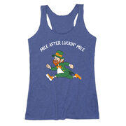Women's Everyday Tank Top - Mile After Luckin Mile