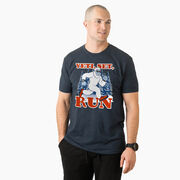 Running Short Sleeve T-Shirt - Yeti, Set, Run