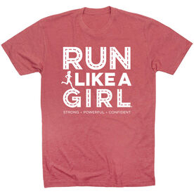 Running Short Sleeve T-Shirt - Run Like A Girl® Road