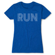 Women's Everyday Runners Tee - Run Lines