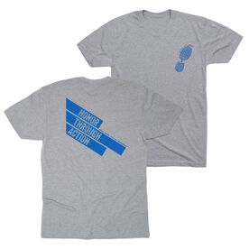 Running Short Sleeve T-Shirt - wear blue Honor Through Action