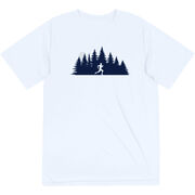 Men's Running Short Sleeve Performance Tee - Moonlit Run (Male)