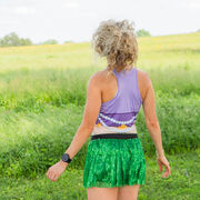 Mermaid With Scales Running Outfit