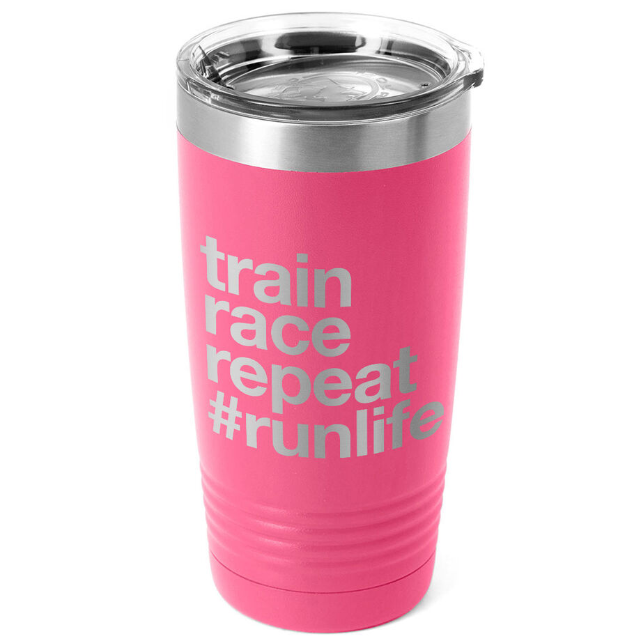 Running 20oz. Double Insulated Tumbler - Train Race Repeat