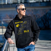 Statement Fleece Hoodie - Boston Route