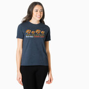 Running Short Sleeve T-Shirt -  Run Now Gobble Later Turkeys