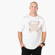 Men's Running Short Sleeve Performance Tee - Run Dirty