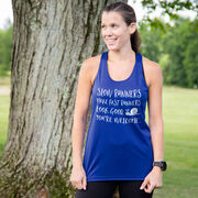 Women's Racerback Performance Tank Top - Slow Runners