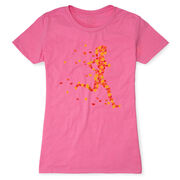 Women's Everyday Runners Tee - Autumn Runner Girl