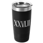 Running 20 oz. Double Insulated Tumbler - 26.2 Roman Numerals