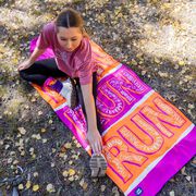 RunTechnology® Athletic Moisture-Wicking Towel Car Seat Cover - Run With Inspiration