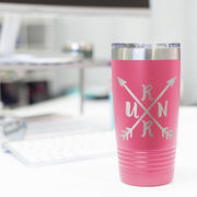 Running 20 oz. Double Insulated Tumbler - RUNR Crossed Arrows