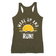 Women's Everyday Tank Top - Wake Up And Run