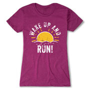 Women's Everyday Runners Tee - Wake Up And Run