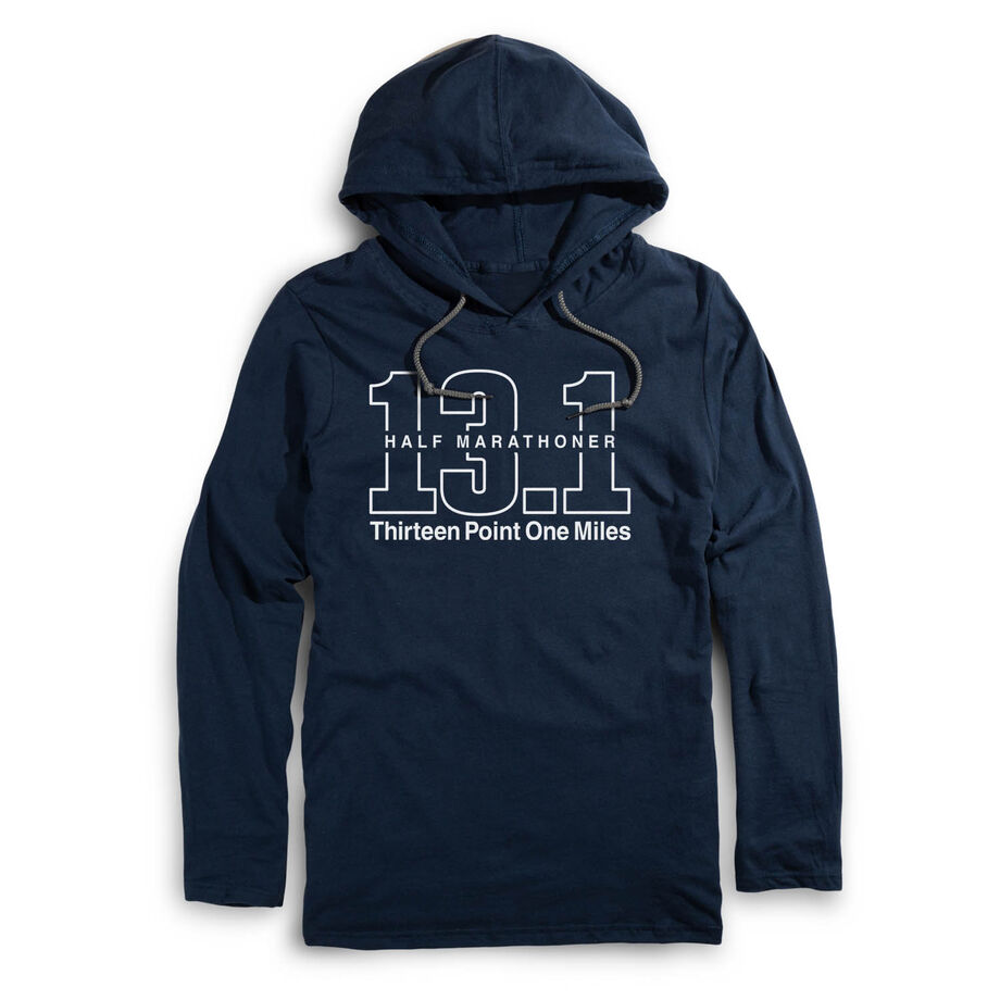 Running Lightweight Hoodie - Half Marathoner 13.1 Miles