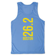 Men's Running Performance Tank Top - Boston 26.2 Vertical